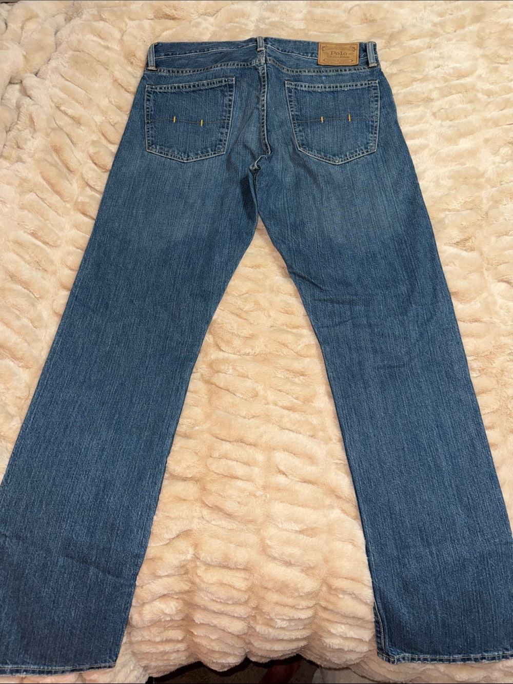 Polo by Ralph Lauren Straight-Leg Mid Blue Jeans